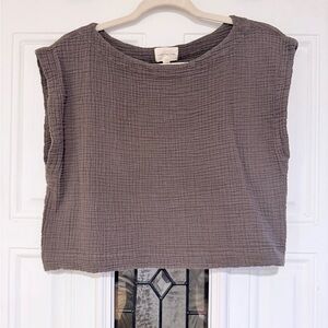 Maude the Label 100% cotton muslin top